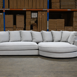 Casa Curved Right Hand Chaise Sofa