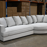 Casa Curved Right Hand Chaise Sofa
