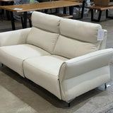 Vista 2.5-Seater Recliner - White Leather