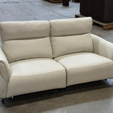 Vista 2.5-Seater Recliner - White Leather