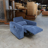 Monty 1-Seater Recliner - Blue