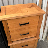 Kansas 2-Drawer Bedside Table