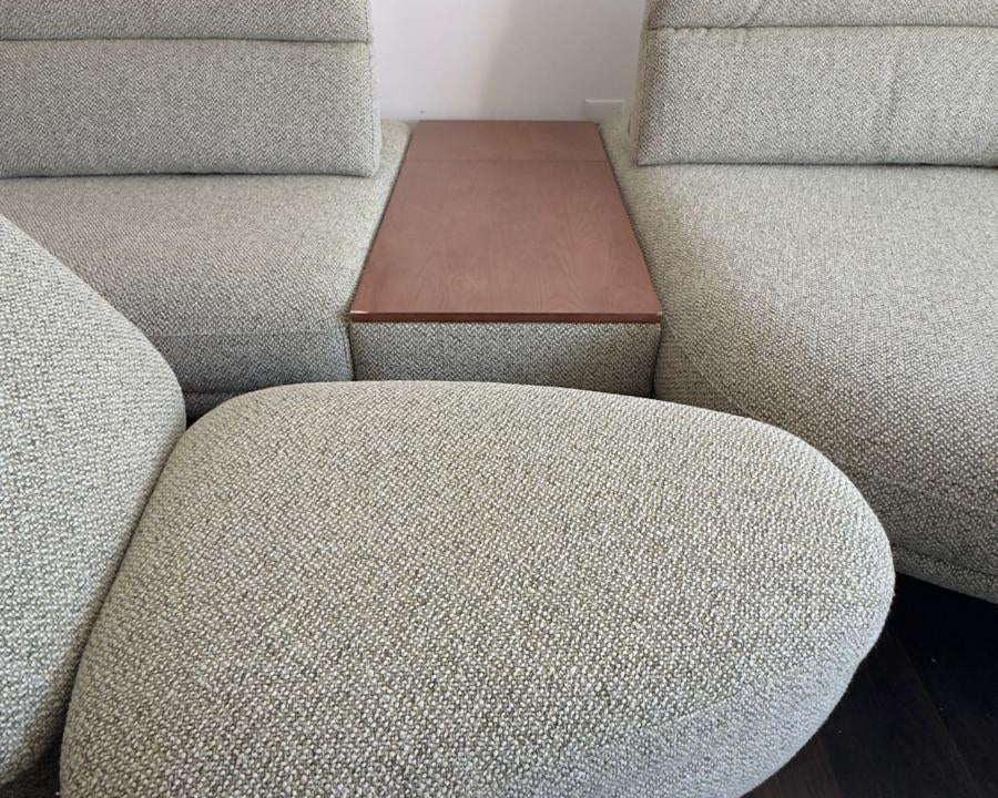 Everett 4-Seater Chaise with Storage Console