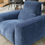Monty 1-Seater Recliner - Blue
