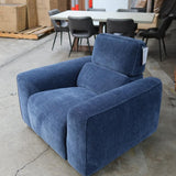 Monty 1-Seater Recliner - Blue