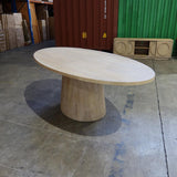 Orb 2200 Oval Dining Table