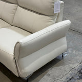 Vista 2.5-Seater Recliner - White Leather