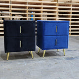 Loren 2-Drawer Bedside Table