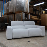 Monty 3.5-Seater Recliner - Ice Grey