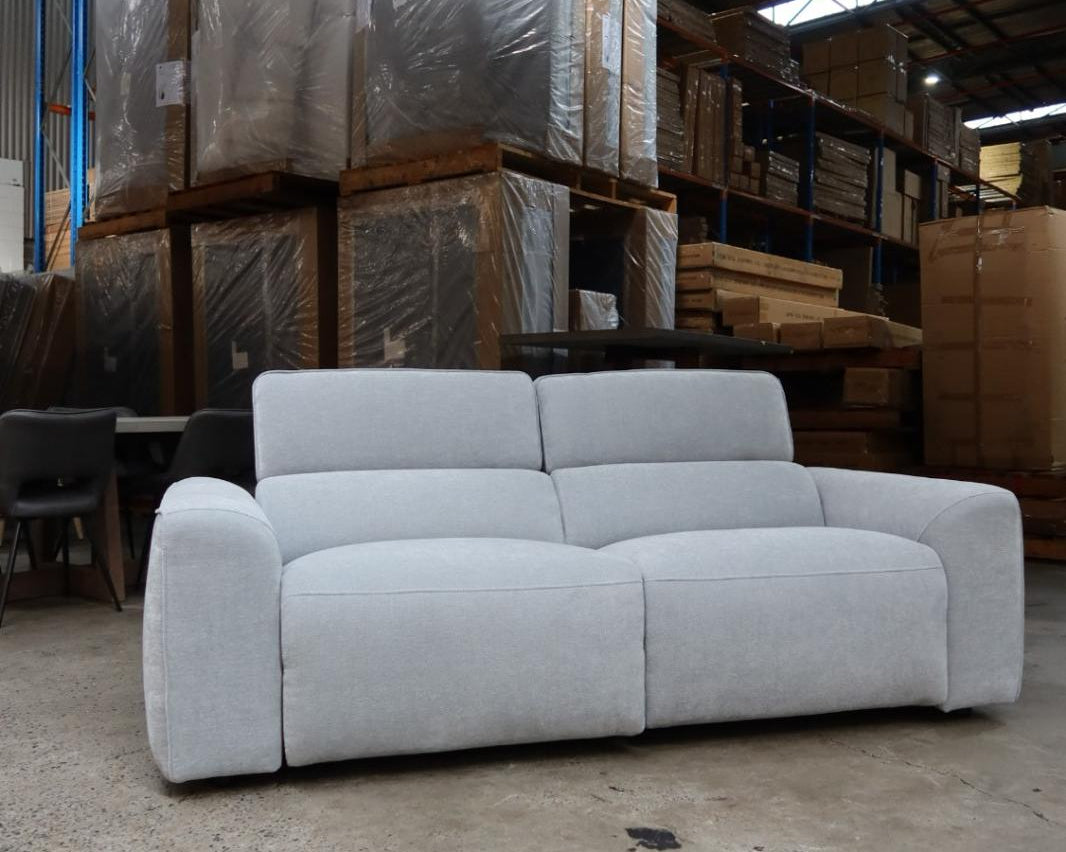 Monty 3.5-Seater Recliner - Ice Grey