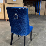 Ashton Navy Dining Chair