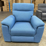 Chapman 1-Seater Recliner Blue