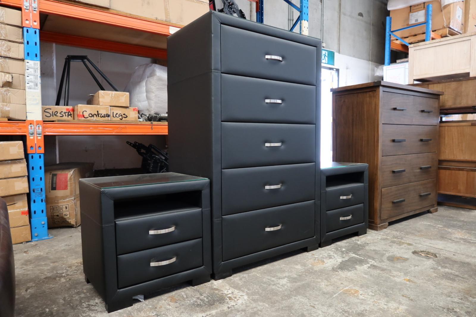 Onyx 3-Piece Bedroom Set