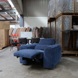 Monty 1-Seater Recliner - Blue