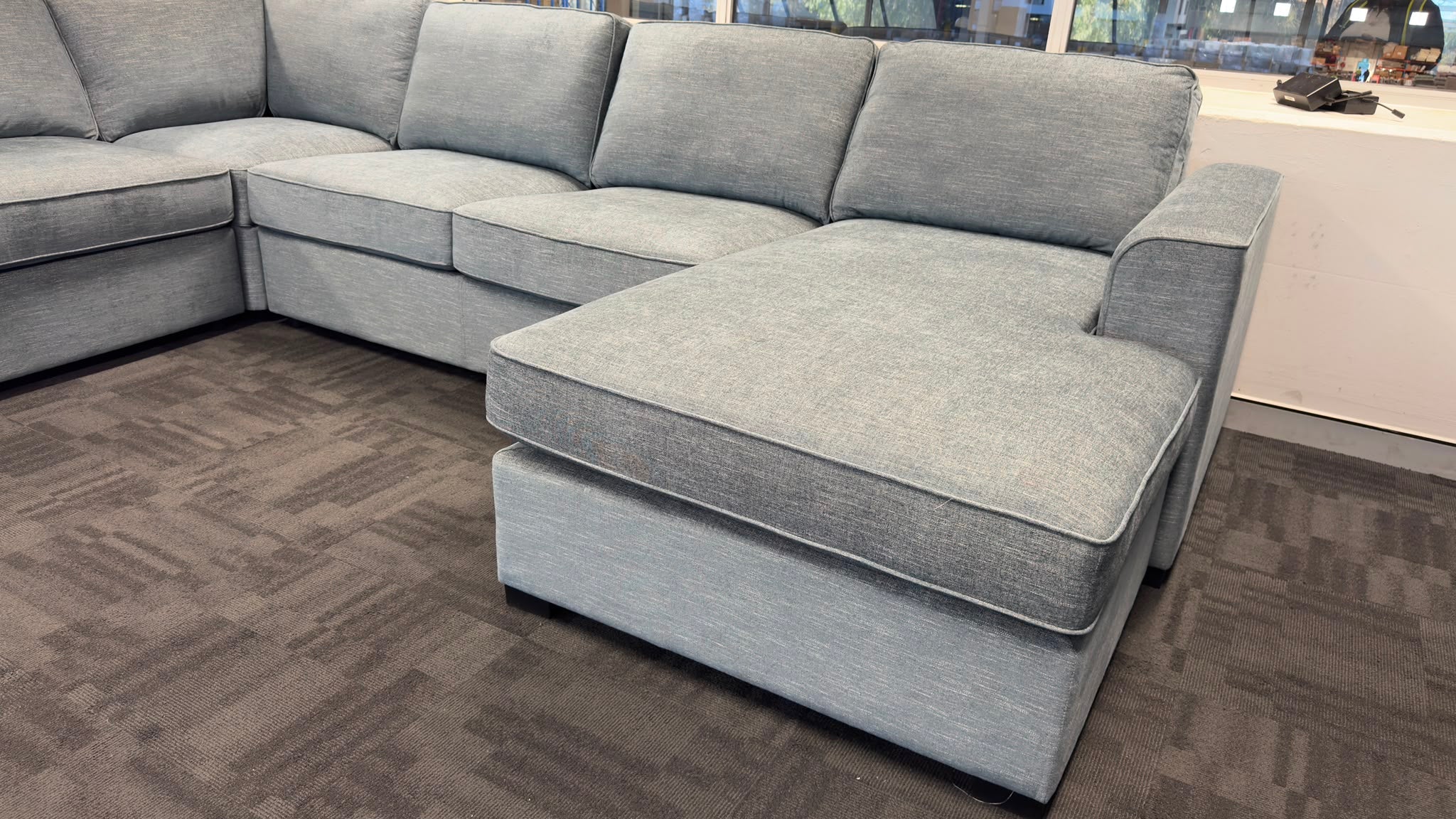 Palladium 6-Seater Corner Sofa with Chaise and Sofa Bed
