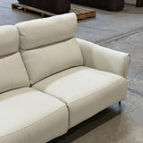 Vista 2.5-Seater Recliner - White Leather