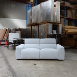 Monty 3.5-Seater Recliner - Ice Grey
