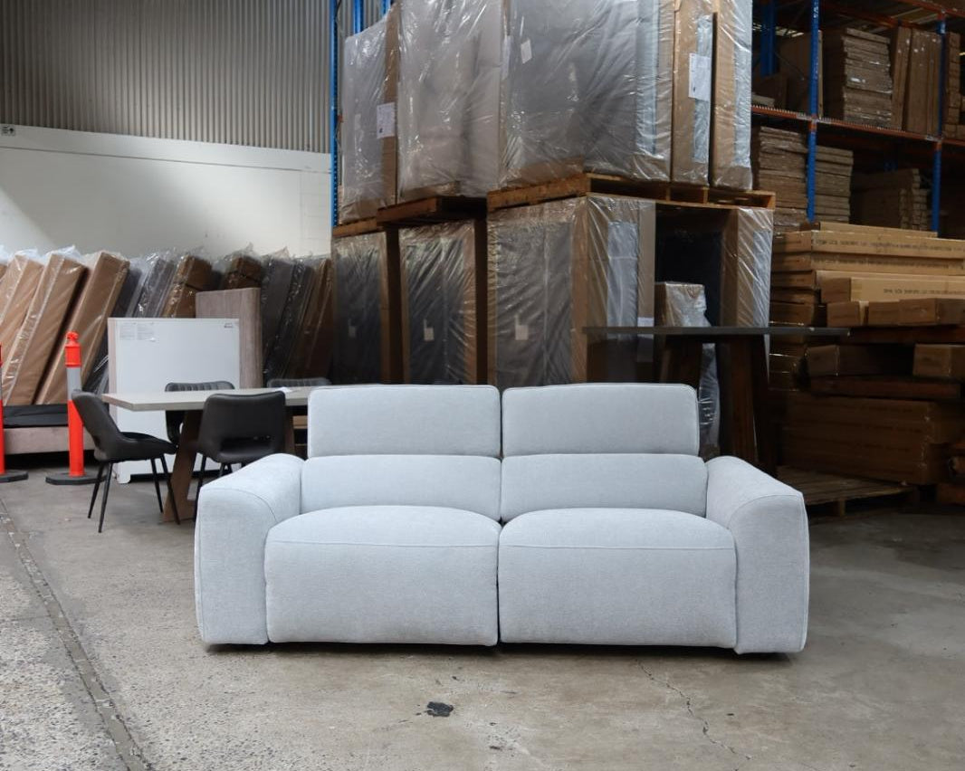 Monty 3.5-Seater Recliner - Ice Grey