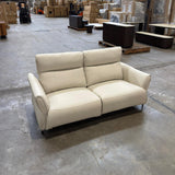 Vista 2.5-Seater Recliner - White Leather