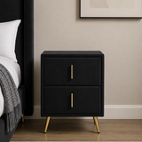 Loren 2-Drawer Bedside Table
