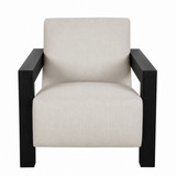 Pepa Accent Chair - Black Arm