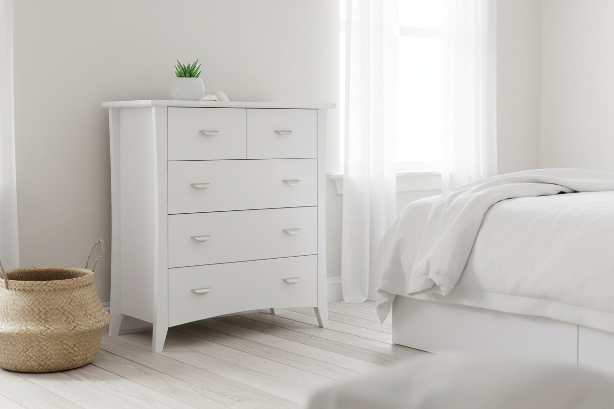 Clover 5-Drawer Tallboy
