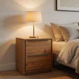 Newcastle 2-Drawer Bedside Table