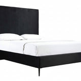 Peta Gas-Lift King Bed Frame - Black
