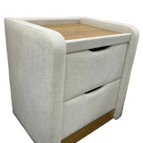 Sandy 2-Drawer Bedside Table