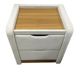 Sandy 2-Drawer Bedside Table