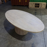 Orb 2200 Oval Dining Table
