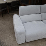 Monty 3.5-Seater Recliner - Ice Grey