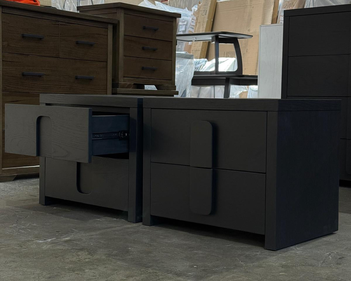 Tokyo 2-Drawer Bedside Table Pair
