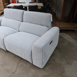 Monty 3.5-Seater Recliner - Ice Grey