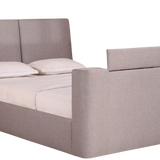 Brooks Queen TV Bed Light Grey