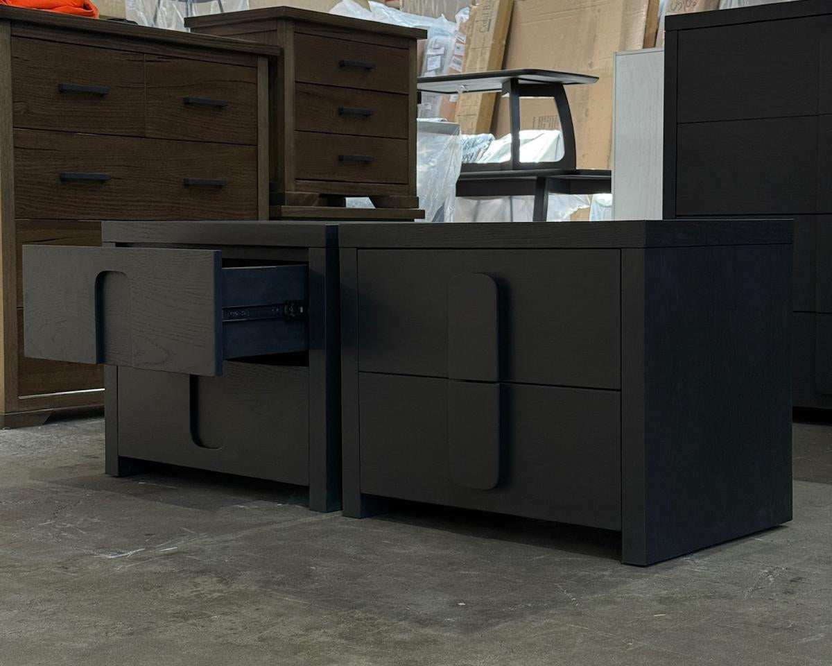 Tokyo 2-Drawer Bedside Table Pair