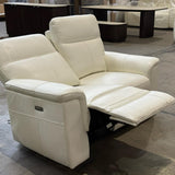 Fleek 2-Seater Single Motor Leather Recliner