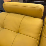 Soho Electric Reclining Leather 5-Seater Sofa Chaise