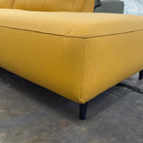 Soho Electric Reclining Leather 5-Seater Sofa Chaise