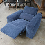 Monty 1-Seater Recliner - Blue