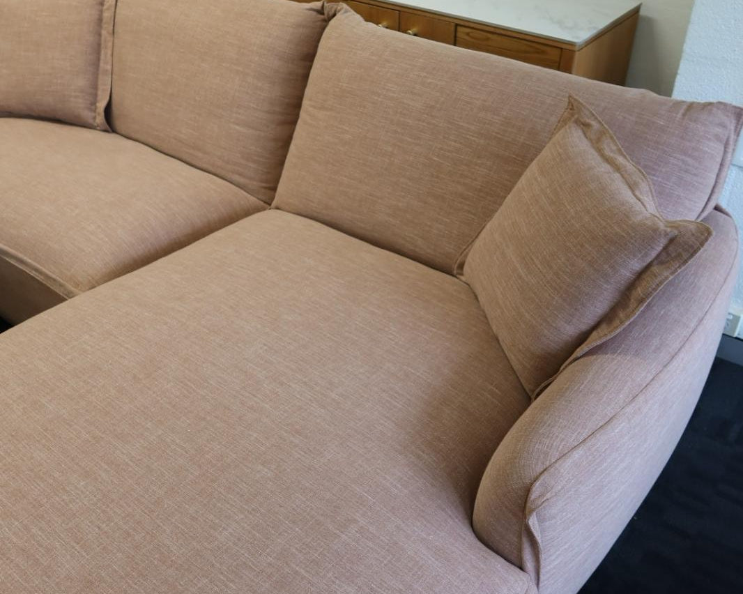 Lottie 2-Seater Right-Hand Facing Chaise & Ottoman
