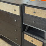 Milton 2-Drawer Bedside Table