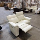 Fleek 2-Seater Single Motor Leather Recliner